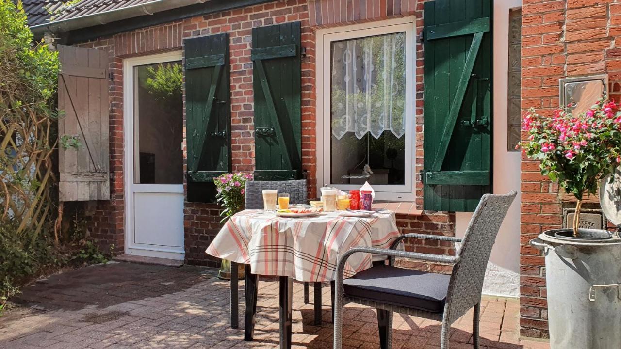 Fewo-Butze 2 Mit Terrasse Dornumersiel Zewnętrze zdjęcie